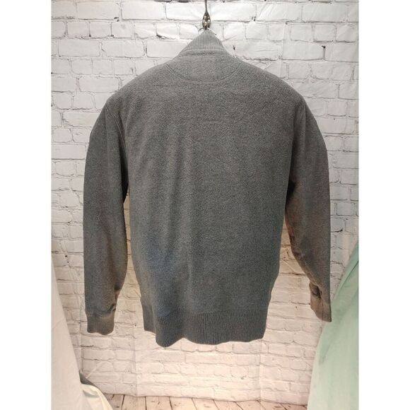 Old Navy Mens Size Large Grey Fleece Full Zip Sweatshirt. - Picture 6 of 6